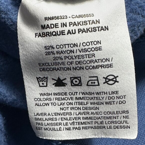 Nike Womens Club Fleece Crew CQ5437-469 Faded Blue 2XL Long Sleeve Athleisure - Picture 4 of 10